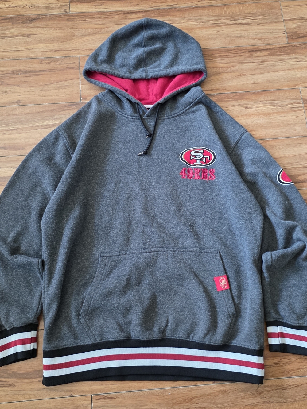San Francisco 49ers Gray Hoodie
